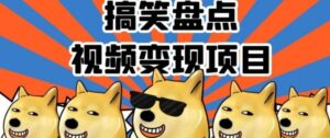 搞笑盘点视频变现项目，多平台收益，操作简单，小白二次创作月入过万【揭秘】-大磊资源网