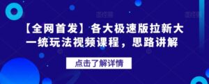 冷门暴利的副业项目，聊聊天就能日入300+，0成本月入过万【揭秘】-大磊资源网