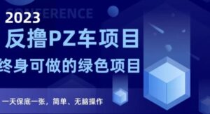 2023反撸PZ车项目，终身可做的绿色项目，一天保底一张，简单、无脑操作【仅揭秘】-大磊资源网