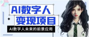 AI数字人短视频变现项目，43条作品涨粉11W+销量21万+【揭秘】-大磊资源网