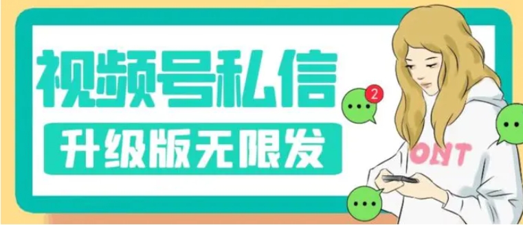 视频号暴力私信升级版，引流精准效果炸裂【揭秘】-大磊资源网