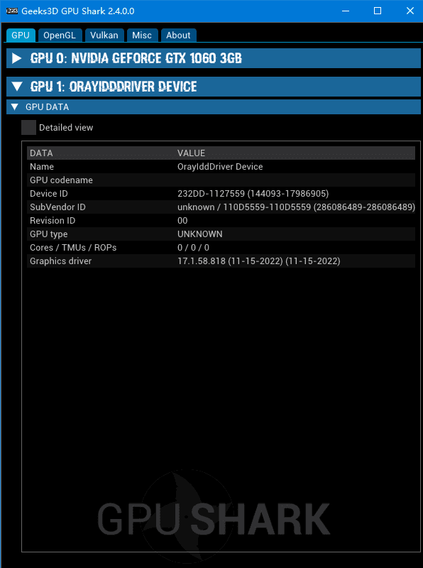 GPUShark(显卡GPU监视工具)v2.4.1.0绿色版-大磊资源网