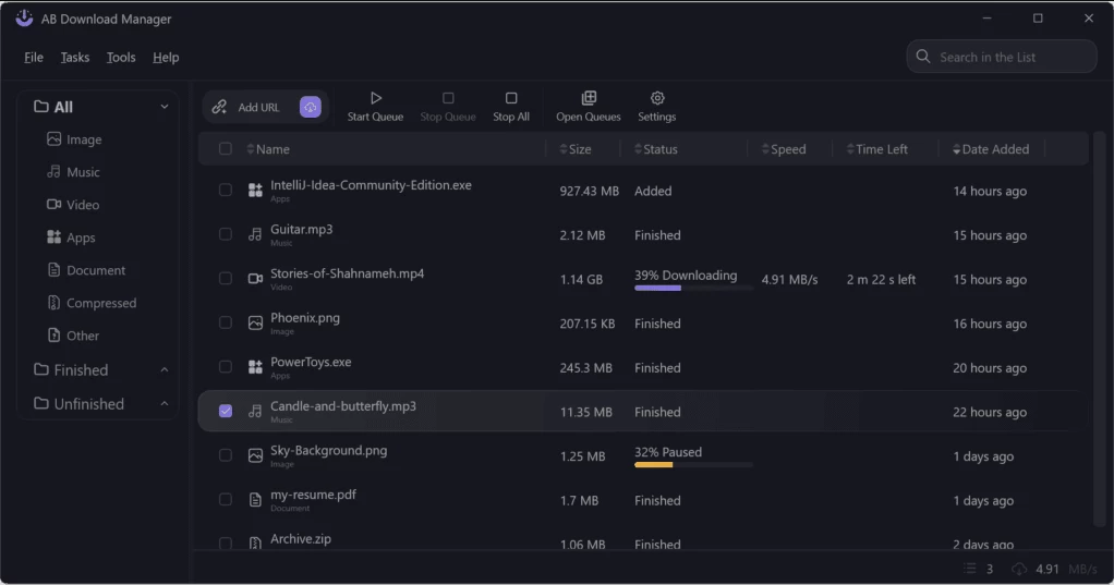 ABDownloadManager下载管理器v1.1.0-大磊资源网