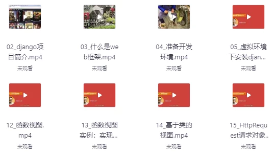 Django+Vue：PythonWeb全栈开发-大磊资源网
