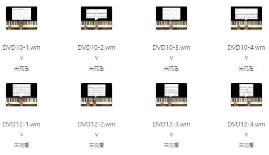 钢琴基础入门至高级班教程-大磊资源网