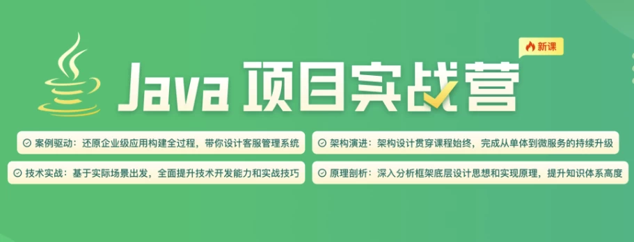 Java项目实战营-大磊资源网