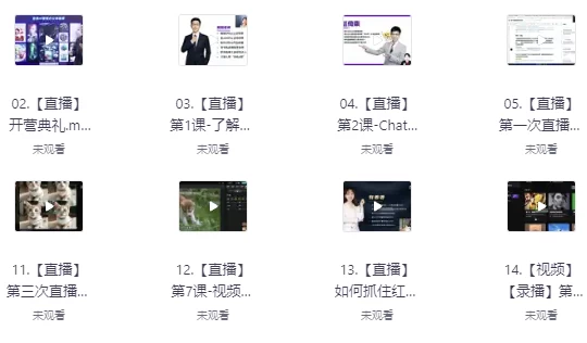 秋叶AI智能办公训练营（第1期）-大磊资源网