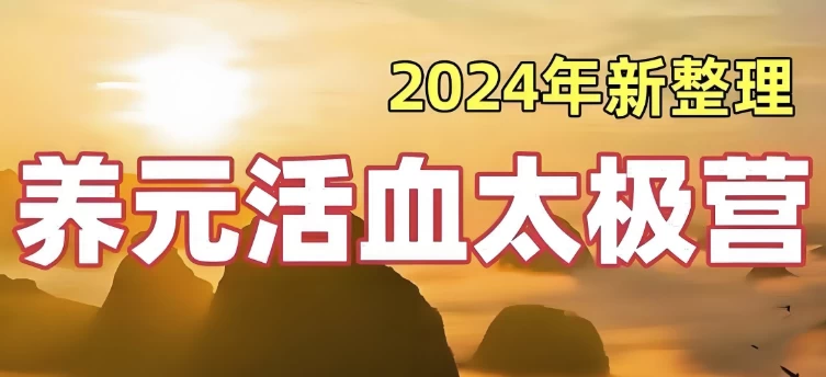 28天养元活血太极营(2024全面升级版)-大磊资源网
