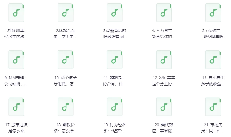 复旦张军的诺奖经济学课（完结）-大磊资源网