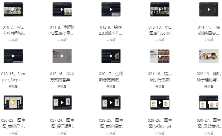 设计师的睡前毒物《StableDiffusion商业化训练应用课程》-大磊资源网