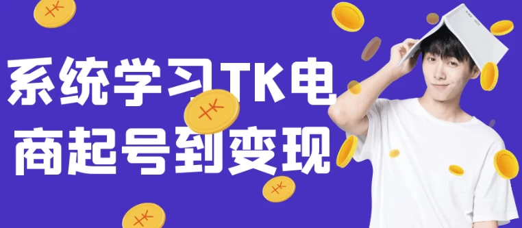 系统学习TK电商起号到变现-大磊资源网