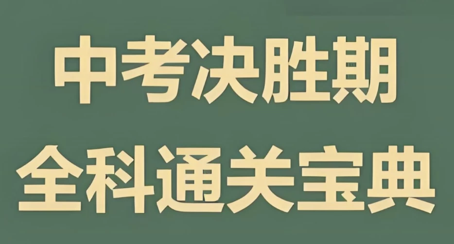 木牍教育《初中全科通关宝典》-大磊资源网