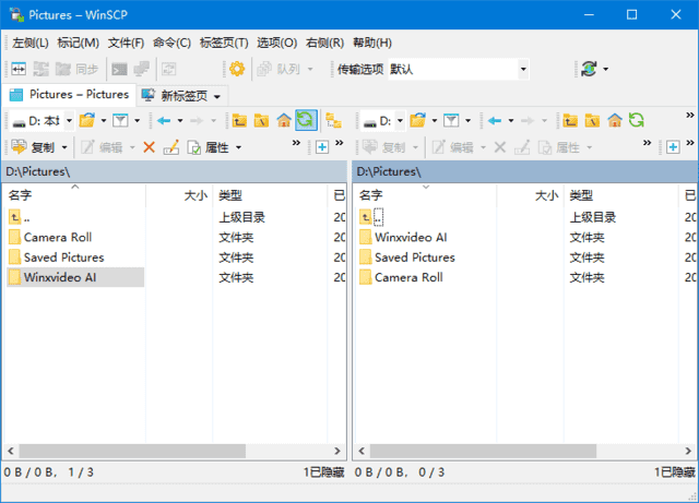 WinSCP(SSH图形化SFTP客户端)v6.5多语便携版-大磊资源网