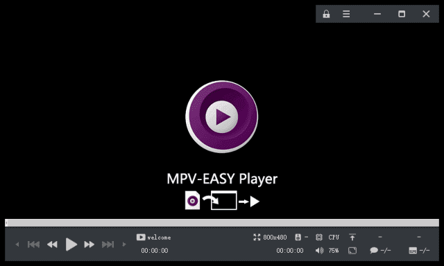 MPV-EASYPlayer(多媒体播放器)v0.40.0.1中文绿色版-大磊资源网