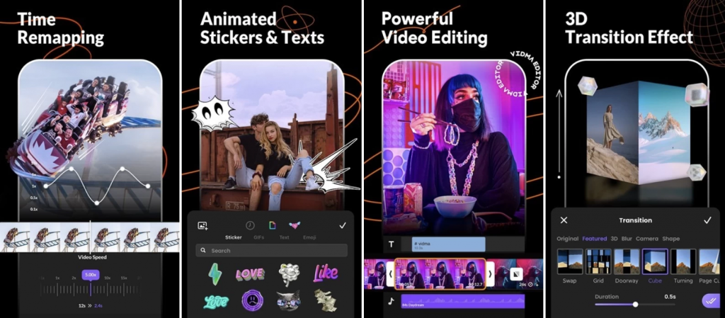 Vidmaeditorv2.16.1，一款易于使用的音乐视频编辑器和视频制作器-大磊资源网