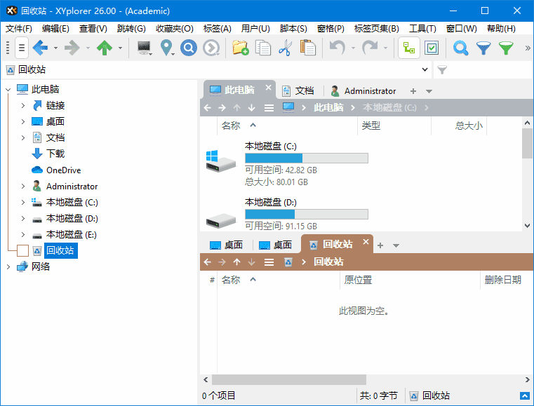 XYplorer(多标签文件管理器)v26.80.0400多语便携版-大磊资源网